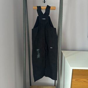 NWOT BERNE Bib Overalls Size 4 Black
